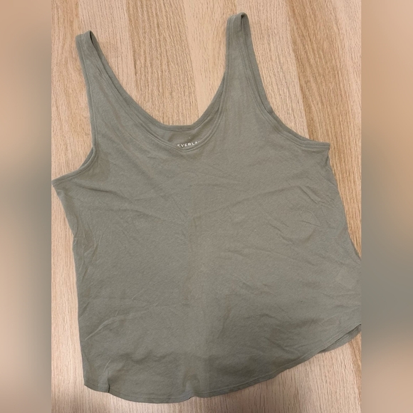 Everlane Air Tank | size L | seagrass - Picture 1 of 6